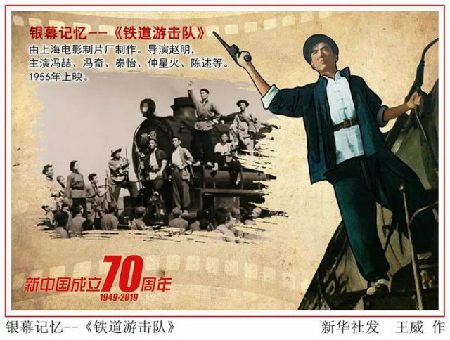 《铁道游击队》影片讲述了董存瑞从见习小八路开始,经历抗日战争,解放