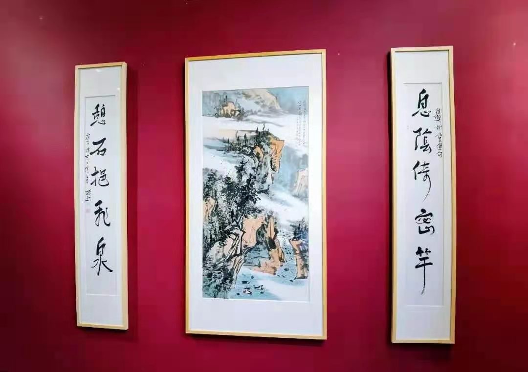 笔力劲辣,潇洒出尘,不落俗套的书法作品,有著名山水画家王墨凡先生的