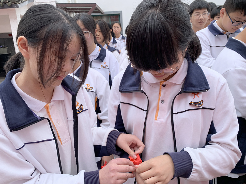 燃情初夏  中考必胜——直击树人中学中考助力壮行第二弹:鸣鼓-喊楼